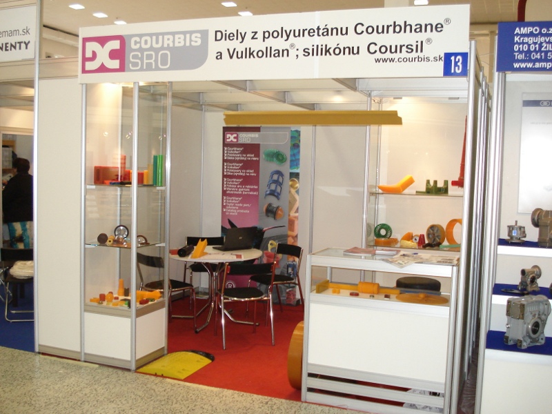 Courbis Smart Polymers, s.r.o. na výstave Medzinárodný Strojárský Veľtrh, Nitra