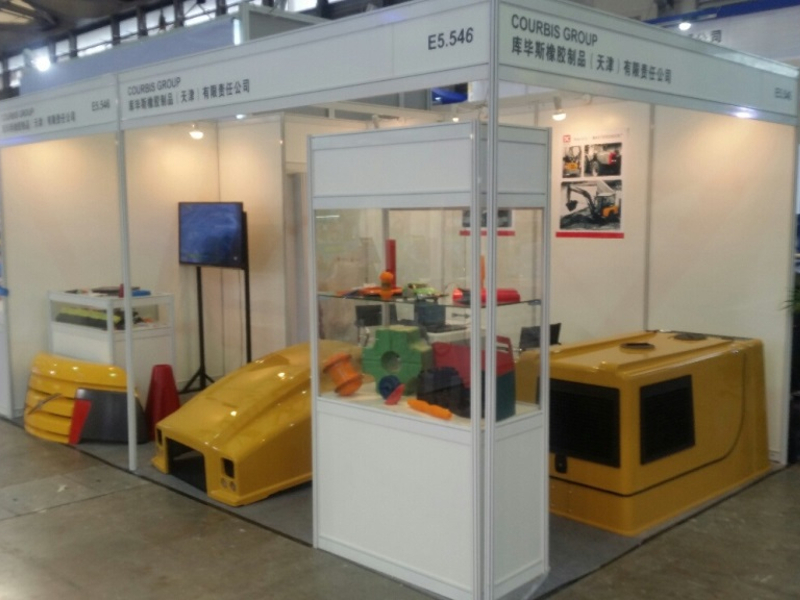 Courbis Smart Polymers, s.r.o. na výstave BAUMA 2014, China