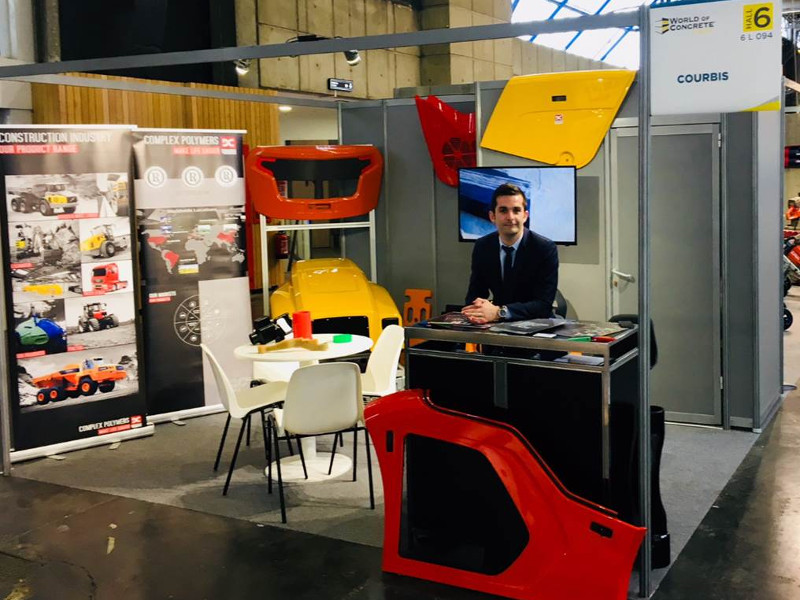 Courbis Smart Polymers, s.r.o. na výstave Intermat, Paríž